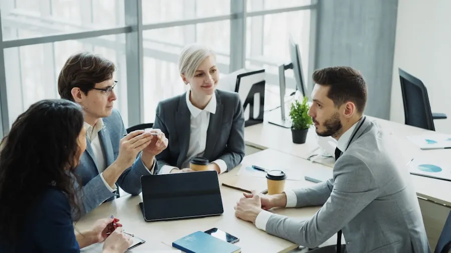 KinetiqIT team in a strategy discussion