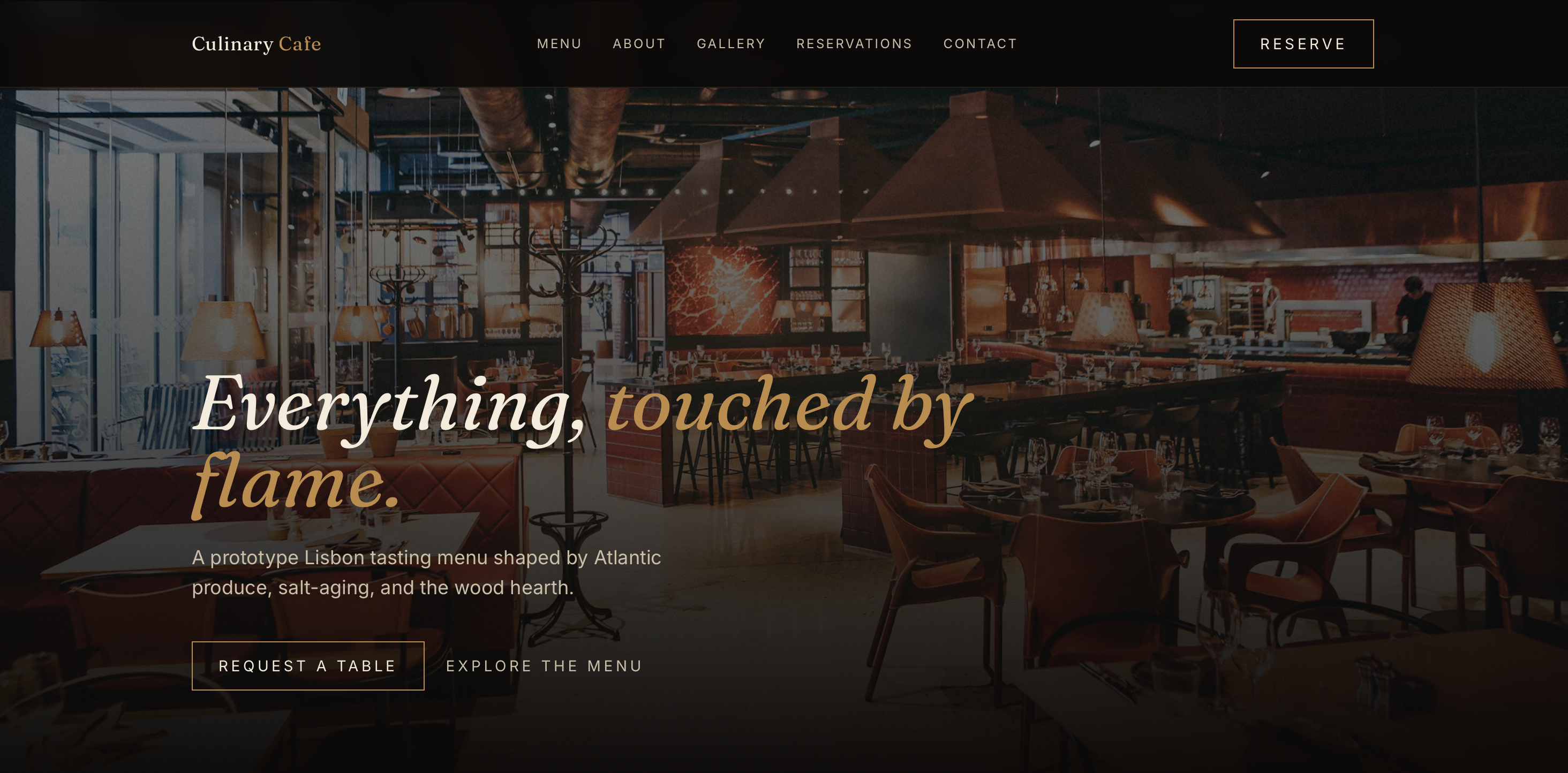 Culinary Cafe